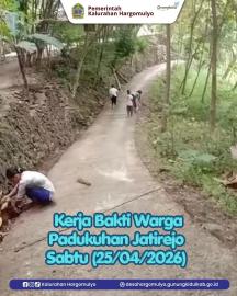 GIAT KERJA BAKTI WARGA PADUKUHAN JATIREJO RT 003